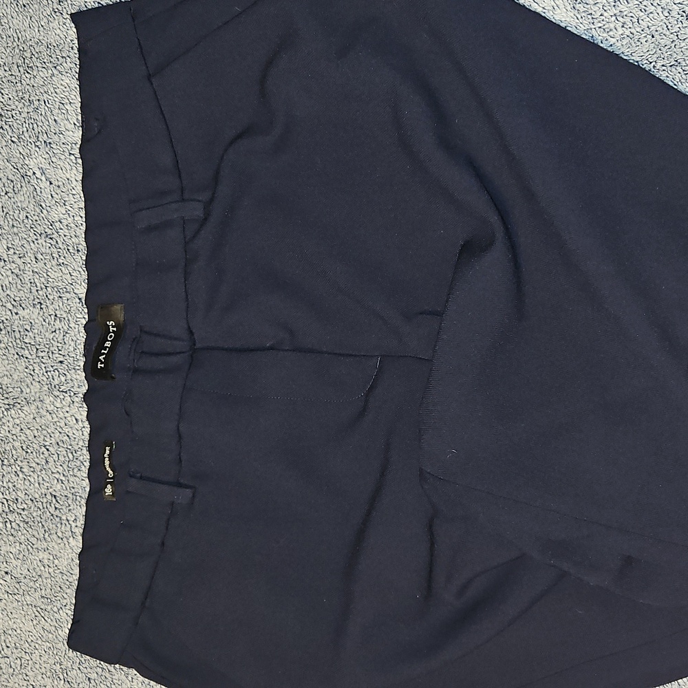 Talbots Navy Cambridge Pants